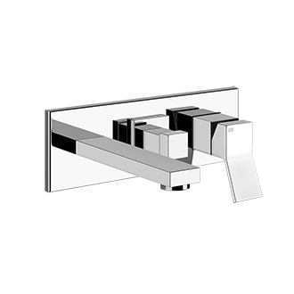 Gessi Смеситель для ванны и душа, Rettangolo K, цвет черный матовый 53136#299