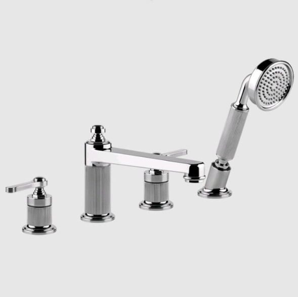 Gessi Смеситель для ванны и душа, VENTI20, цвет хром 65045#031