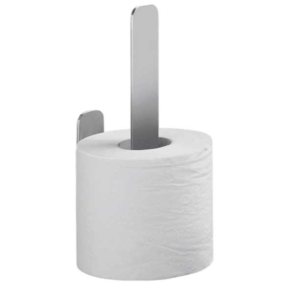 Держатель запасного рулона бумаги COLOMBO DESIGN OVER B7090 цвет нержавеющая сталь