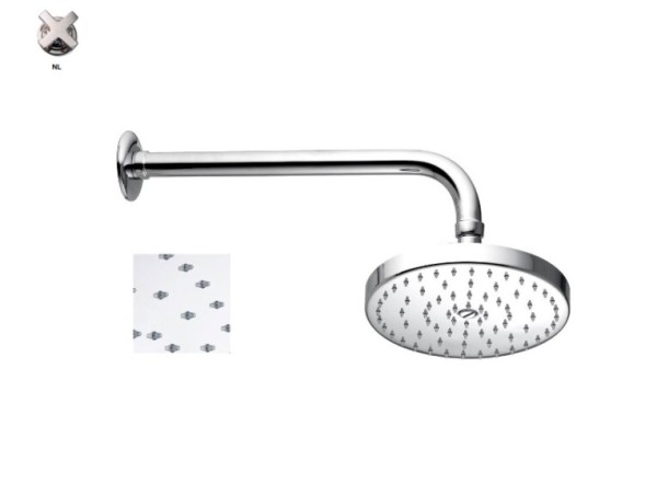 Nicolazzi Верхний душ Doccia шгв 300*300*30 5704 NL 30 цвет никель