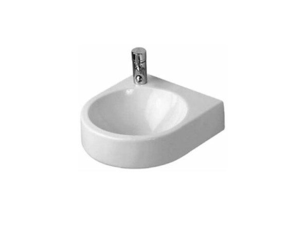 Duravit Раковина, Architec, шгв 360*380*150, отверстия для смесителя-1 промаркированное, цвет белый 0766350000