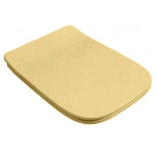 Сиденье с крышкой Artceram A16 с микролифтом цвет Zync yellow ASA001 12 71