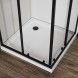 Vincea Душевой уголок Сити (City) VSS-5CT8010CLB, 1000*800, черный, стекло прозрачное