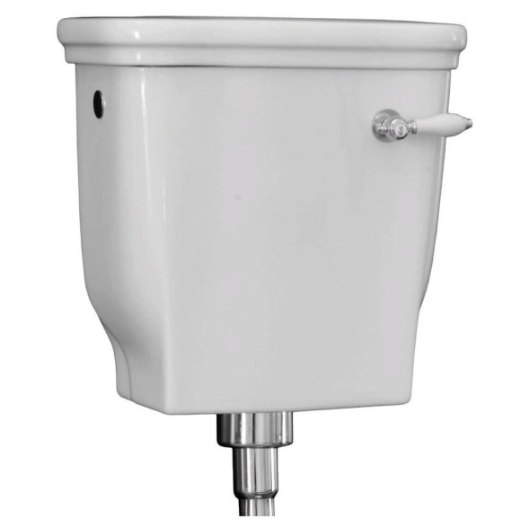 Бачок Artceram Hermitage на средней трубе  цвет белый HEC005 01 00