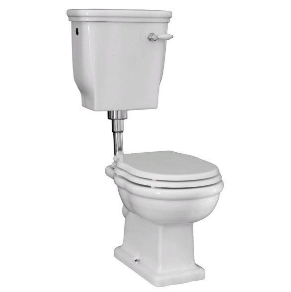 Бачок Artceram Hermitage на средней трубе  цвет белый HEC005 01 00