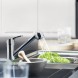 Paini Смеситель для кухни Creta выдвижной излив, хром (CR)