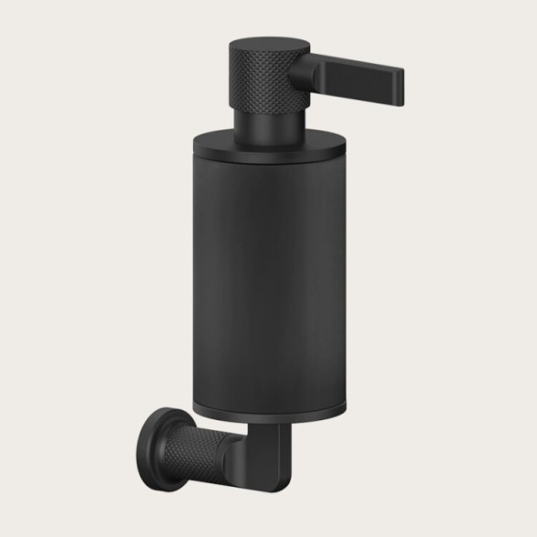 Gessi Дозатор для жидкого мыла, Inciso, шгв 75*147*240, цвет дозатора медь брашированная##чёрный  58514#708
