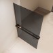 Vincea Душевая перегородка Волк-Ин (Walk-In) VSW-1HR120CGGM, 1200*2000, вороненая сталь, стекло тонированное