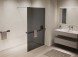 Vincea Душевая перегородка Волк-Ин (Walk-In) VSW-1HR120CGGM, 1200*2000, вороненая сталь, стекло тонированное