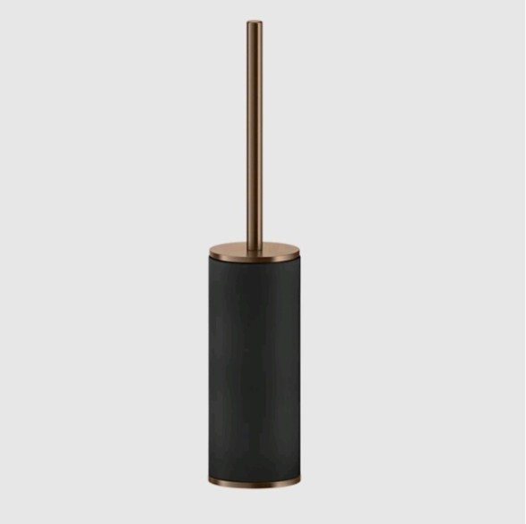 Gessi Ёршик, Inciso, шгв 76*76*426, цвет колбы черный, цвет медь брашированная