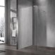 Vincea Душевая перегородка Волк-Ин (Walk-In) VSW-1H110CLBN, 1100*2000, брашированный никель, стекло прозрачное