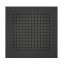 Верхний душ Bossini Dream Cube H38459.073 470x470 мм потолочный Easy Clean цвет черный матовый