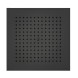 Верхний душ Bossini Dream Cube H38459.073 470x470 мм потолочный Easy Clean цвет черный матовый