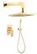 Душевая система встраиваемая Webert Pegaso PE890103010, золото