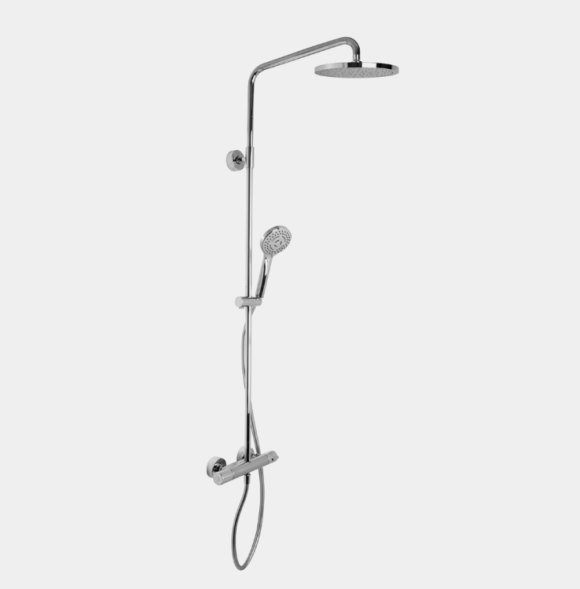 Душевая стойка, Fima Carlo Frattini, Shower column, цвет-хром F4905/RP259CR