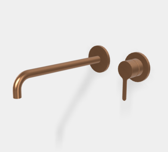 Смеситель для раковины, Fima Carlo Frattini, Snap, цвет-бронза брашированная янтарная F3121WZX9ZS