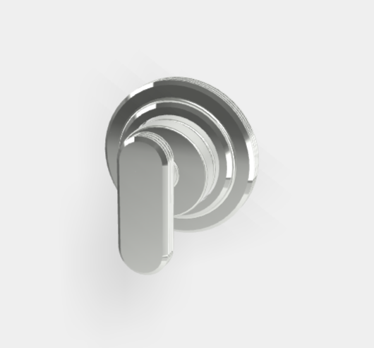 Смеситель для душа, Fima Carlo Frattini, Park Lane, на 1 потребитель, цвет-хром F1303N1CR