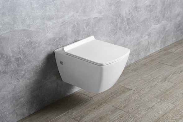 Унитаз ISVEA Purita подвесной ШГВ 345*550*400 цвет-белый ССП 10PL02007