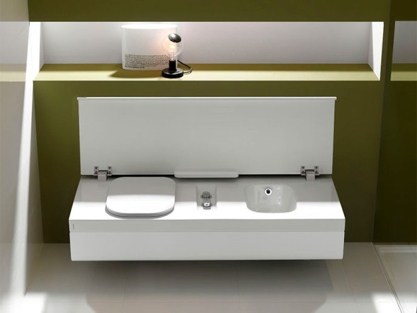 Сиденье с крышкой HATRIA G-FULL Y1FF01 с микролифтом быстросъемное цвет белый