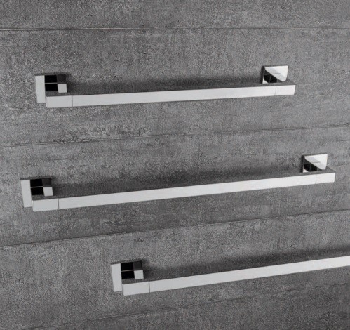 Полотенцедержатель COLOMBO DESIGN BASICQ B3711 широкий цвет хром