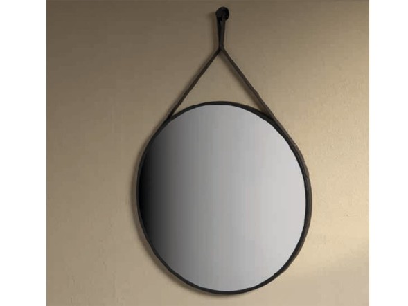 Зеркало HATRIA AREA SC0600D0000 настенное на ремне цвет черный