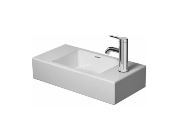 Duravit Раковина, Vero Air, шгв 500*250*140, отверстия для смесителя-1 слева, цвет белый 0724500009