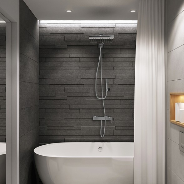 Paini 50CR759TCASQET9 Душевой набор Милано верхний душ, шланг, держатель, хром