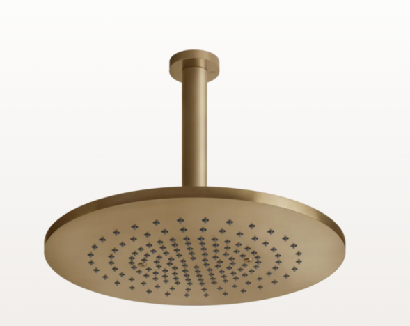 Gessi Верхний душ, Rettangoloshower, шг 300*300, цвет  медь брашированная  15199#708