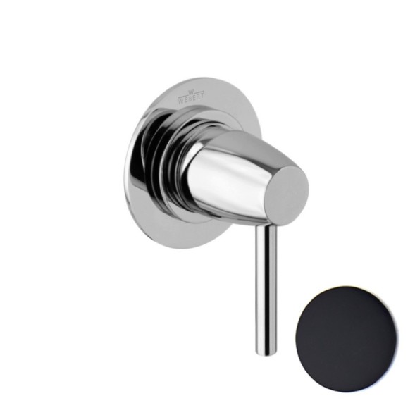 Смеситель для душа встраиваемый Webert Opera Moderna OE880101560, черный