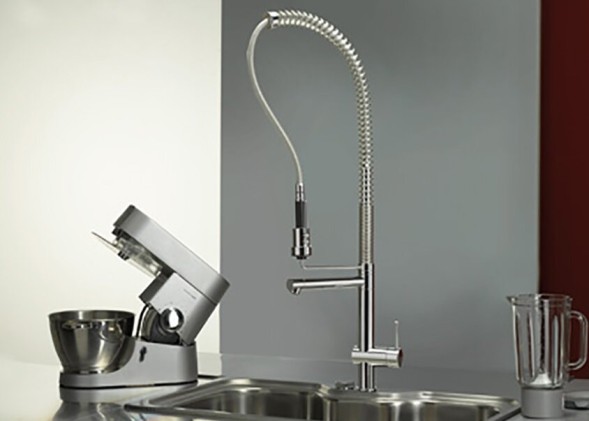 Смеситель для кухни Webert Springy SN921402015, хром