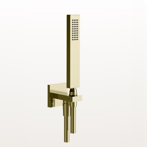 Gessi Душевой набор, Rettangolo shower, цвет теплая бронза  20123#735