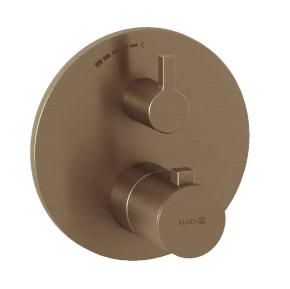 Термостат KLUDI NOVA FONTE 20885N115 для душа встраиваемый на потребителя внешняя часть