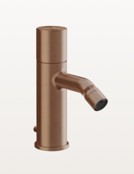 Gessi Смеситель для биде, Habito Unito, цвет медь матовая  70007#708