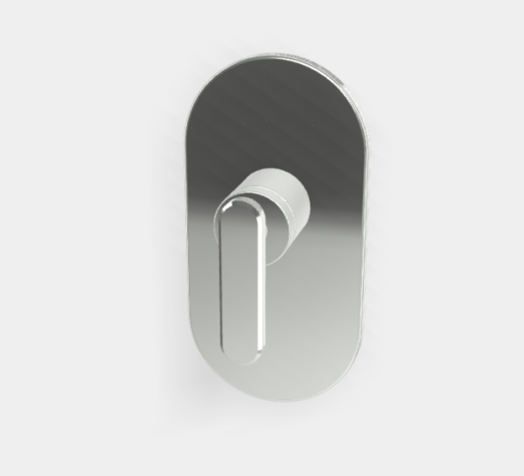 Смеситель для душа, Fima Carlo Frattini, Park Lane, на 1 потребитель, цвет-хром F1309X1CR