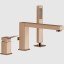 Gessi Смеситель для ванны и душа, Rettangolo K, цвет медь  53037#030