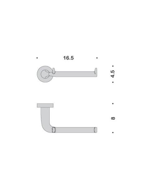 Держатель туалетной бумаги COLOMBO DESIGN BASIC B2708 без крышки цвет хром