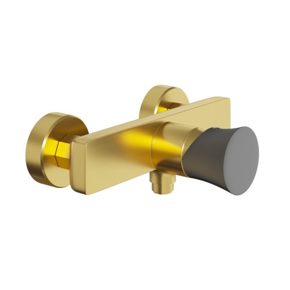 Paini 18PJ511PZ Смеситель для душа Домус , брашированные золото/чёрный