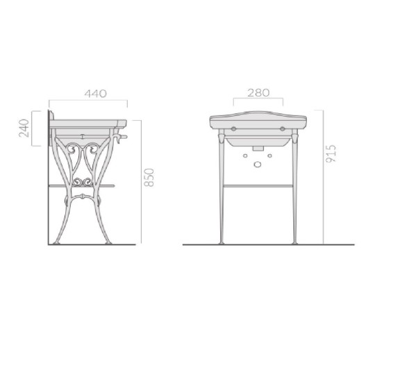 Консоль GALASSIA ETHOS 8475 напольная цвет