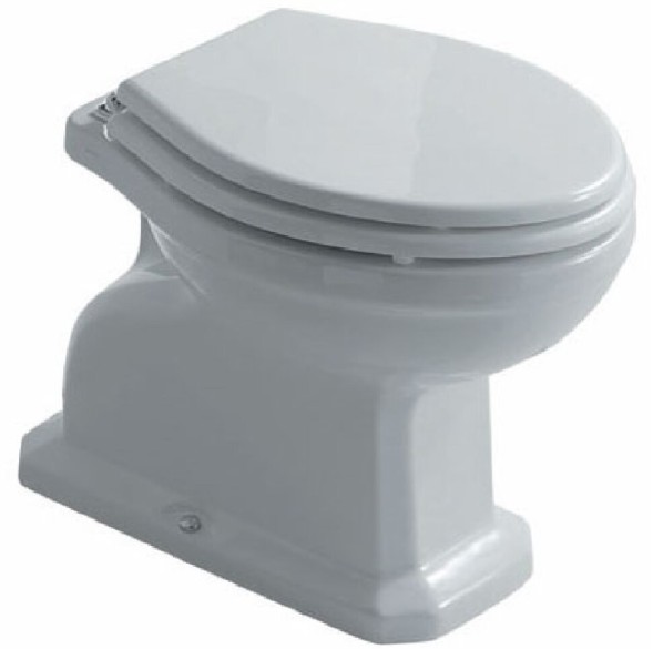 Унитаз GALASSIA ETHOS 8418 напольный слив в пол цвет белый глянцевый