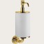 Gessi Дозатор для жидкого мыла, VENTI20, шгв 75*136*254, цвет дозатора золото #белый  65413#246
