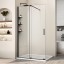 Vincea Душевая перегородка Волк-Ин (Walk-In) VSW-1WSL120CLB, 1200*2000, черный матовый, стекло прозрачное