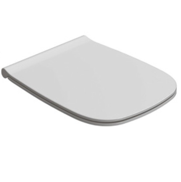 Сиденье с крышкой GLOBO GENESIS с микролифтом цвет белый GN022BI
