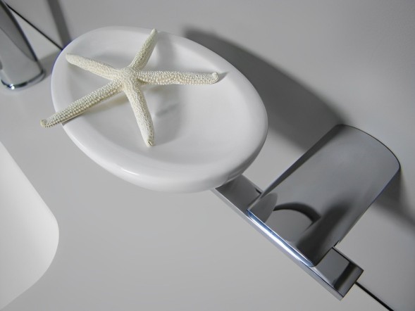 Мыльница Webert Aria AI500101015, хром