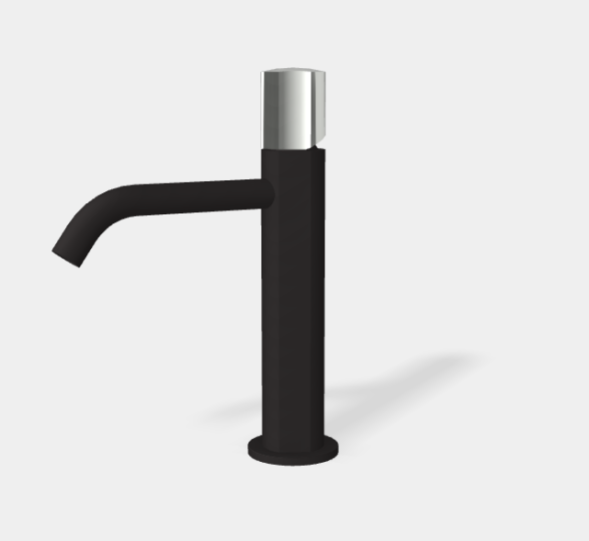 Смеситель для раковины, Fima Carlo Frattini, So, цвет-черный матовый F3181NS