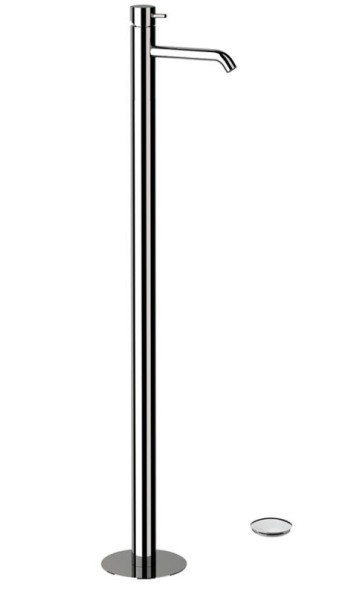 Daniel Tokyo, однорычажный напольный смеситель для раковины (излив 18 см), цвет хром