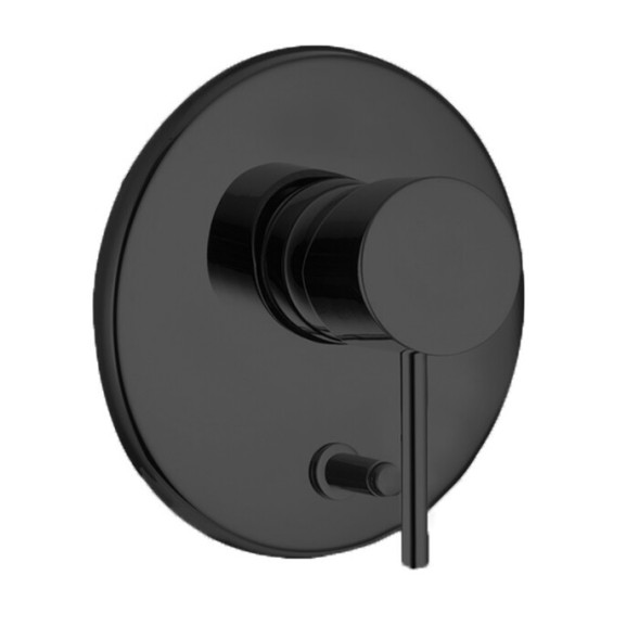 Смеситель для душа, Fima Carlo Frattini, Spillo Up, на 2 потребителя, цвет-черный матовый F3039X2NS