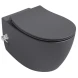 Унитаз ISVEA Sentimenti Neo подвесной с функцией биде цвет антрацит матовый 10ARS1015I-2C