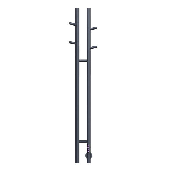 Полотенцесушитель электрический Vincea VTD-1D2GE 25х130, графит, таймер
