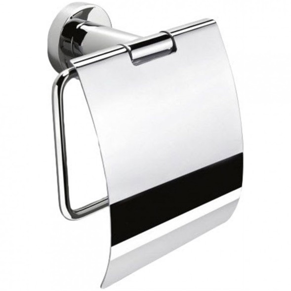 Держатель туалетной бумаги COLOMBO DESIGN BASIC B2791 с крышкой цвет хром