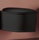Унитаз Artceram Atelier подвесной безободковый  цвет черный матовый ATV001 17 00
